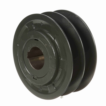 Browning Finished 2 Groove Sheave 6 in OD 2VP60X1-1/8 KWY 1/4 X 1/8